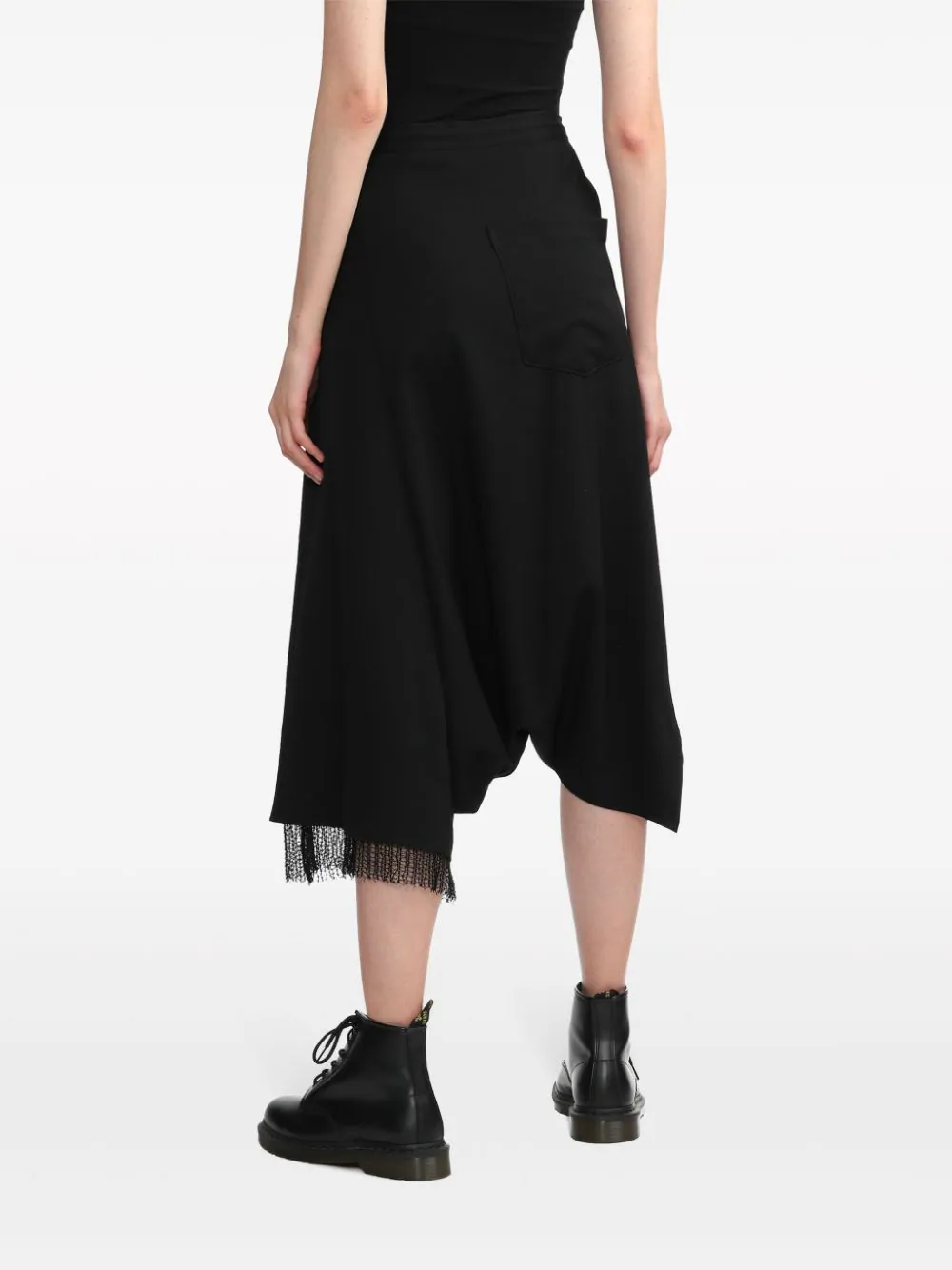 Y's-Waist-String-Assymetry-Pants-Black-4
