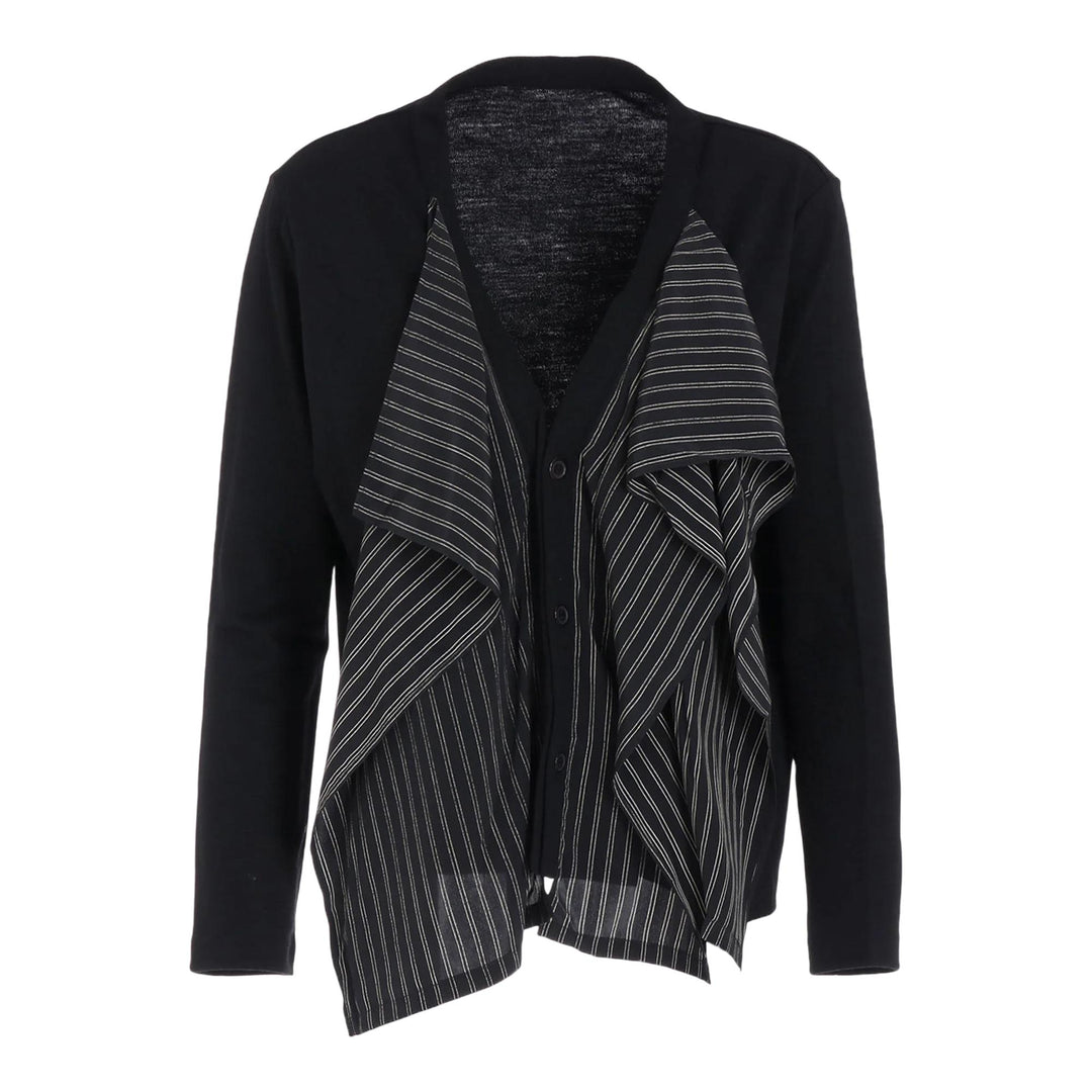 Club21 - Y's - Flare 3-Button Cardigan - CARDIGANS - Black