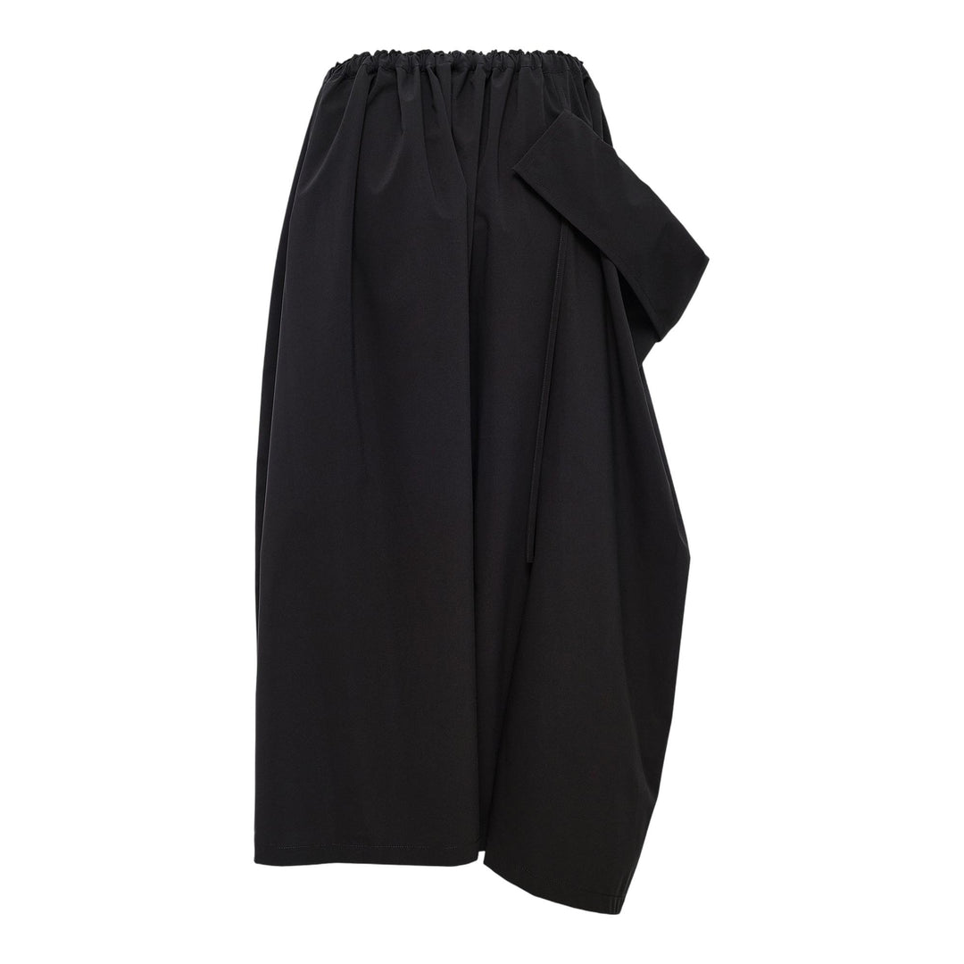 Club21 - Y's - Gathered Skirt - SKIRTS - Black