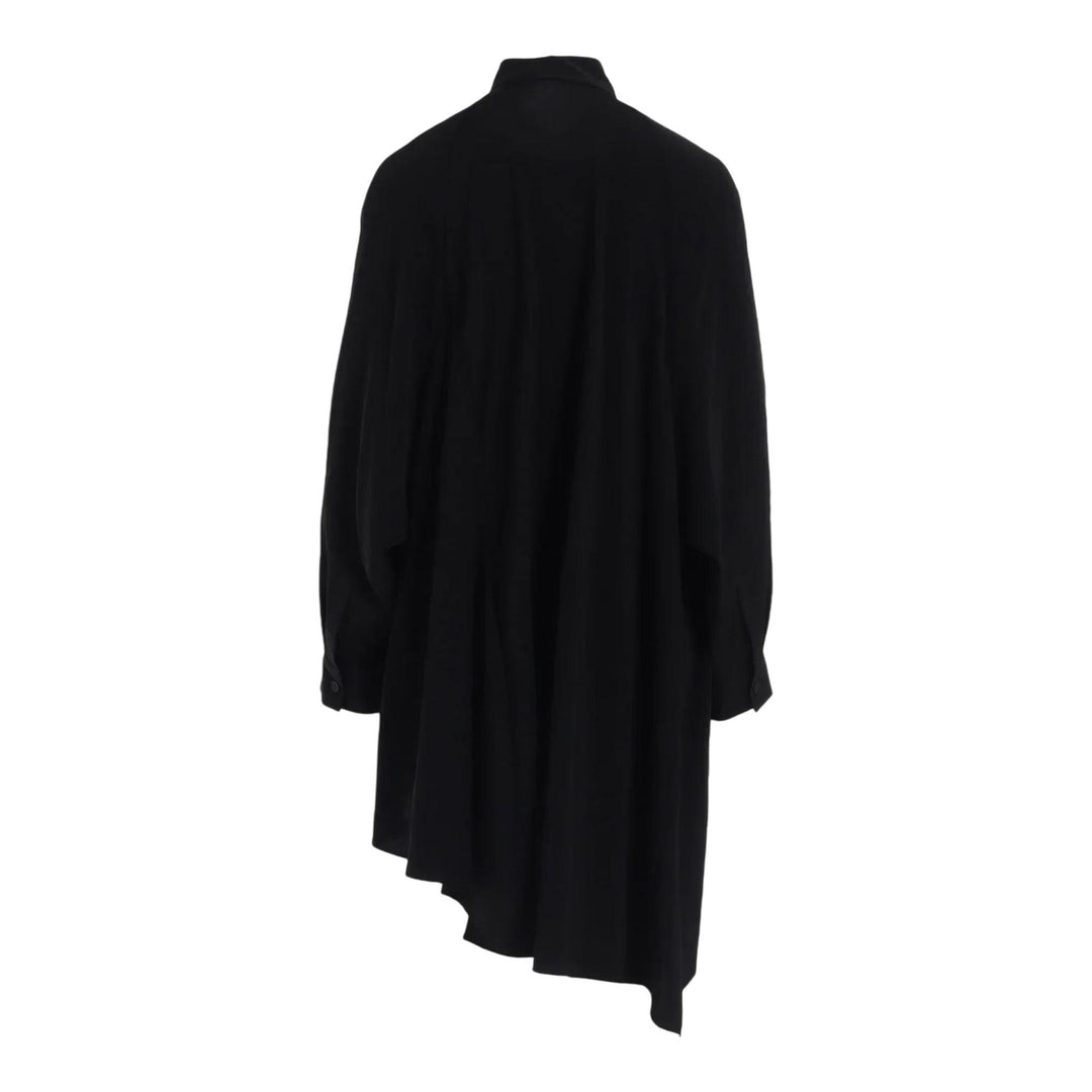 Club21 - Y's - Raglan Long Sleeve Blouse - BLOUSES - Black