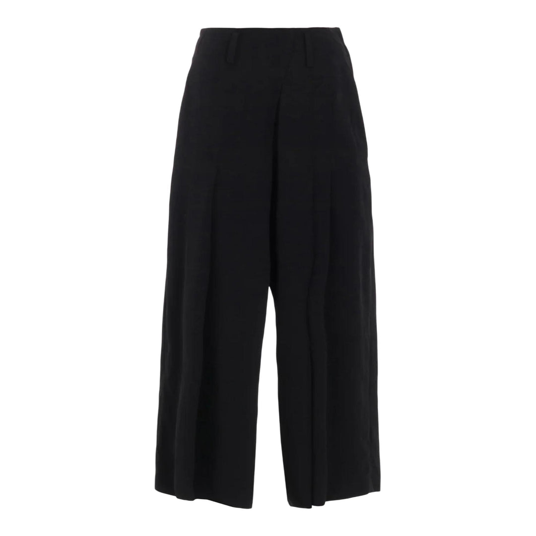 Club21 - Y's - Random Tuck Pants - PANTS - Black