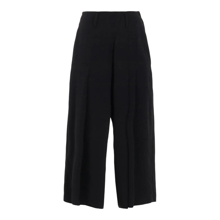Club21 - Y's - Random Tuck Pants - PANTS - Black