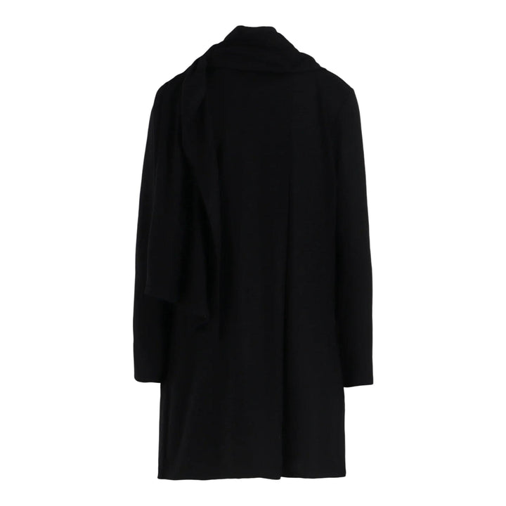 Club21 - Y's - Stole Detail Long Blouse - COATS - Black