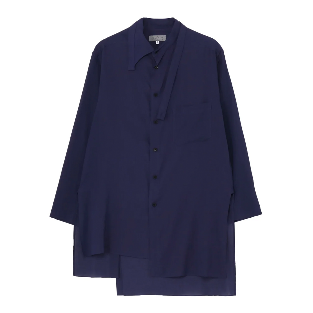 Asymmetry Collar Blouse