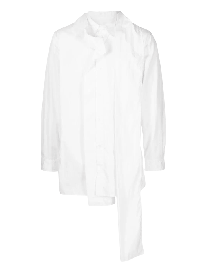 Yohji-Yamamoto-Stole-Chain-Stitch-Shirt-White-1