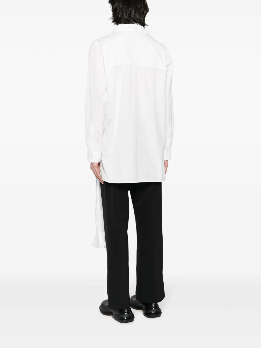 Yohji-Yamamoto-Stole-Chain-Stitch-Shirt-White-4