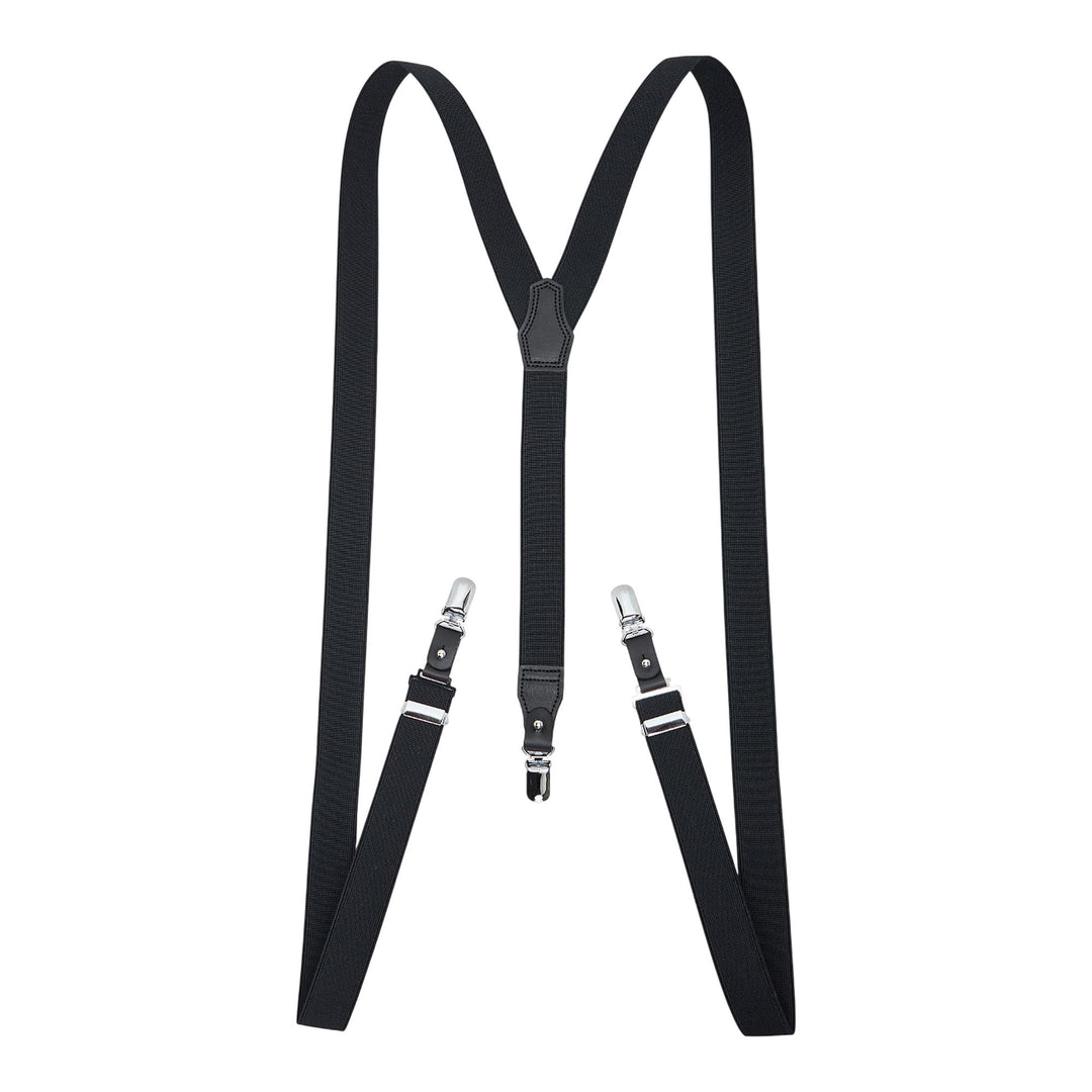 Club21 - Yohji Yamamoto - 25Mm Standard Suspenders - SUSPENDERS - Black