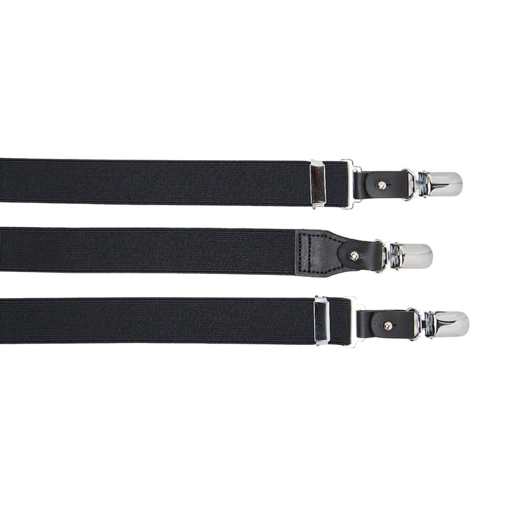 Club21 - Yohji Yamamoto - 25Mm Standard Suspenders - SUSPENDERS - Black