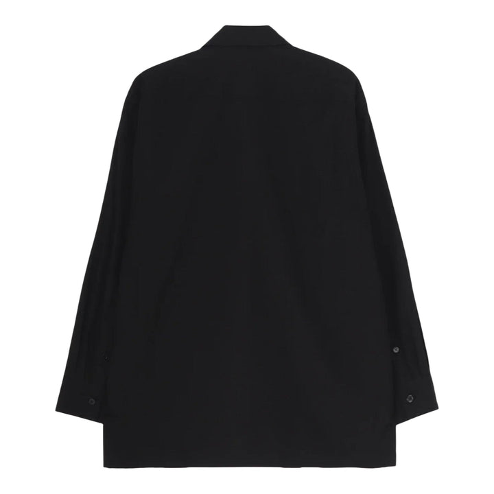 Club21 - Yohji Yamamoto - Blouse With Tie - SHIRTS - Black