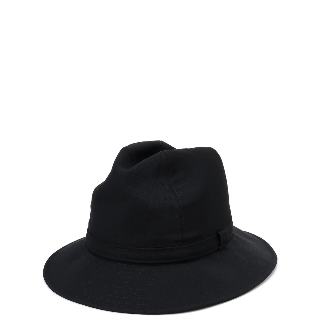 Yohji_Yamamoto_Fedora_Hat_Black