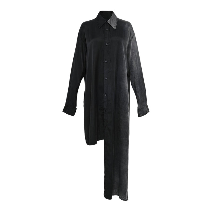 Club21 - Yohji Yamamoto - Knot Detail Blouse - BLOUSES - Black