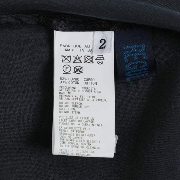 Club21 - Yohji Yamamoto - Knot Detail Blouse - BLOUSES - Black