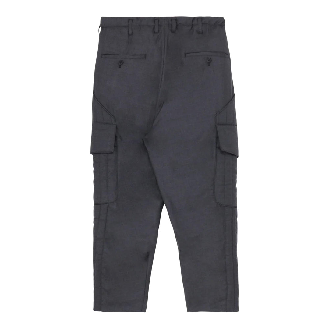 Club21 - Yohji Yamamoto - Out Pocket Padded Pants - PANTS - Black