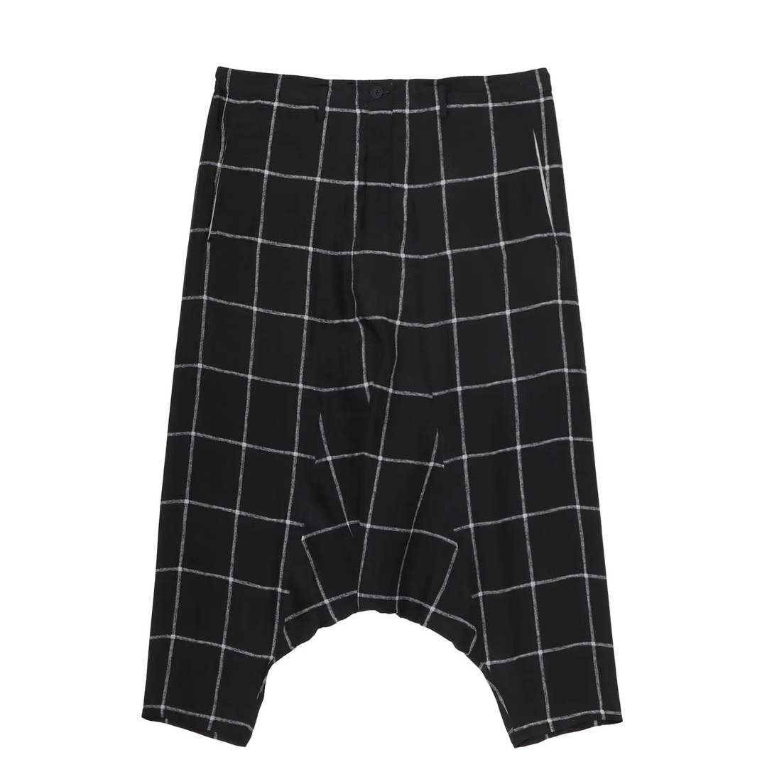 Yohji_Yamamoto_Plaid_Sarrouel_Pants_Checks