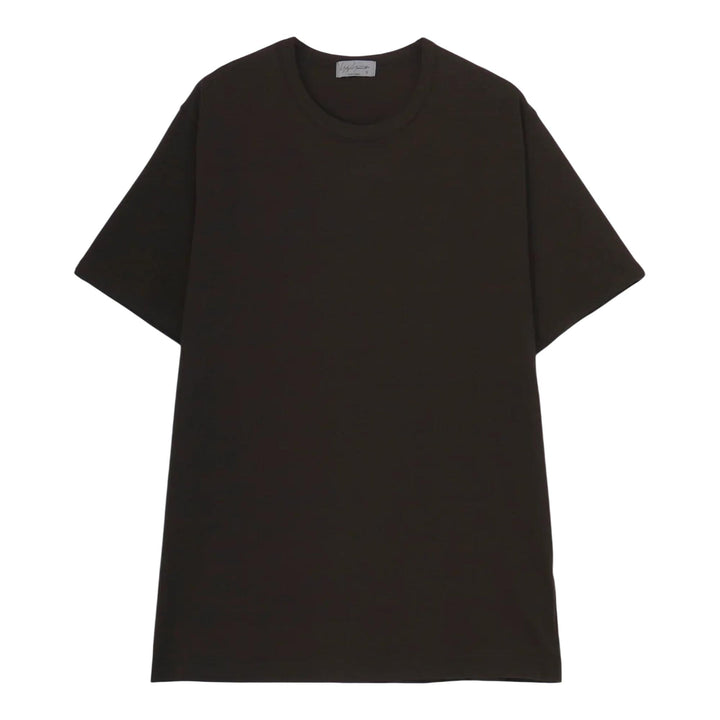 Club21 - Yohji Yamamoto - Round Neck Short Sleeve Tee - TEES - Charcoal