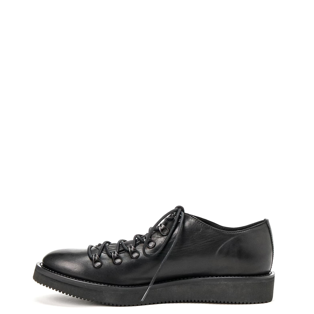 Yohji_Yamamoto_Trecking_Low_Shoes_Horse_Grain_Black