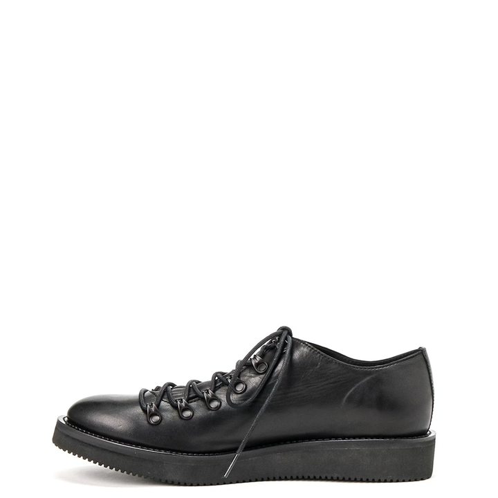 Yohji_Yamamoto_Trecking_Low_Shoes_Horse_Grain_Black
