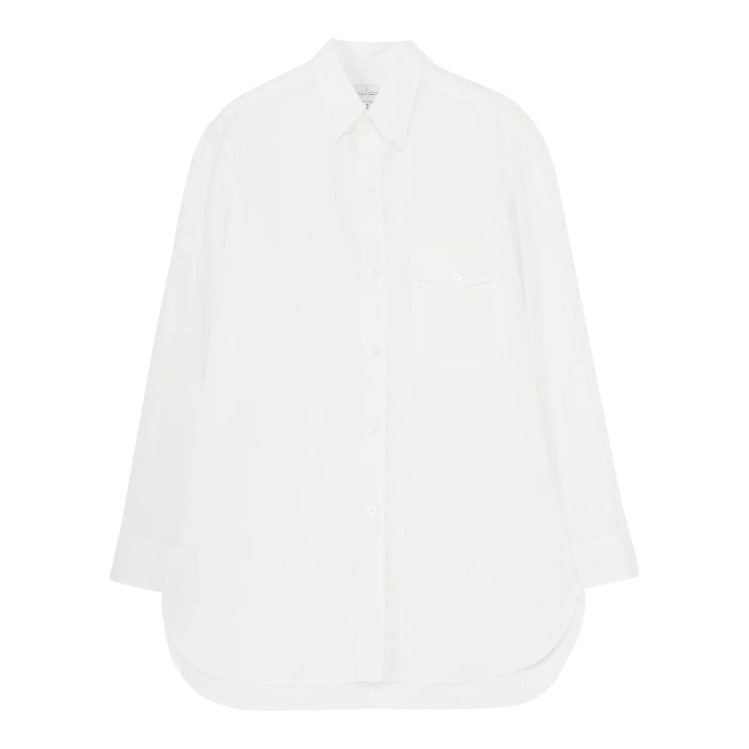 Club21 - Yohji Yamamoto - Triple Collar Blouse - SHIRTS - White