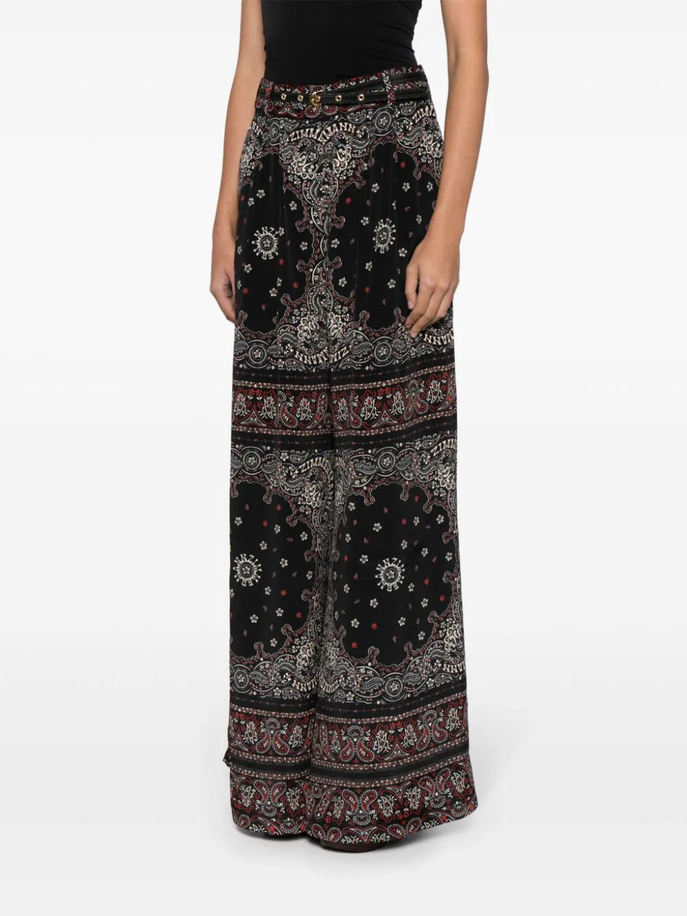 ZIMMERMANN-Double-Tuck-Pants-Black-3