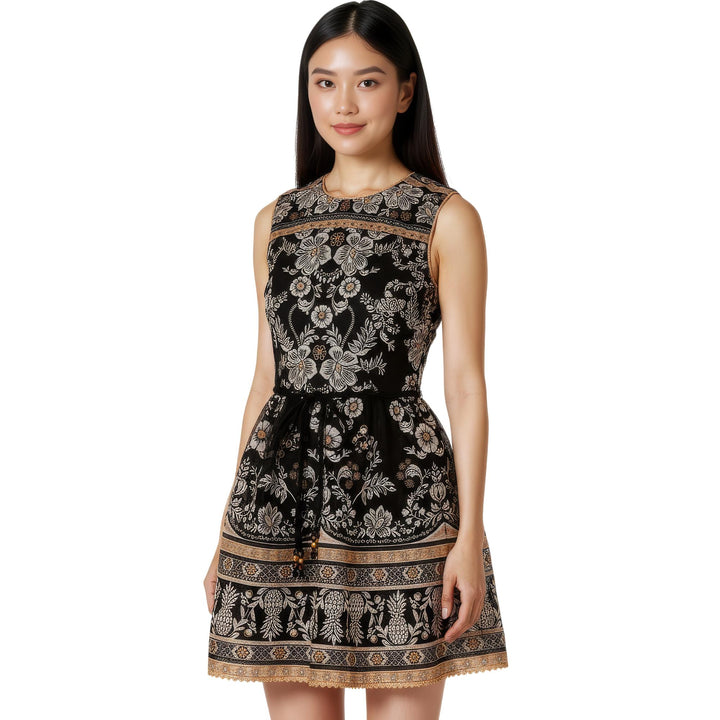 Club21 - ZIMMERMANN - Balance Peplum Mini Dress - WOVEN DRESSES - Black