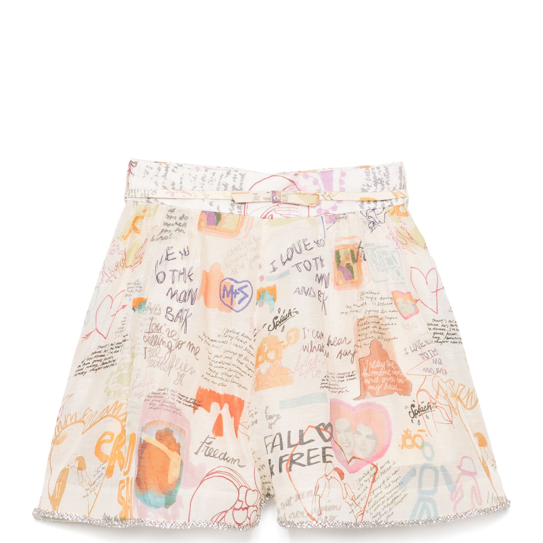 ZIMMERMANN_Crush_Belted_Tuck_Skort_Multi