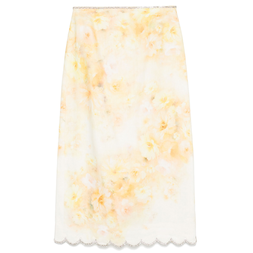 ZIMMERMANN_Crush_Scalloped_Midi_Skirt_Yellow