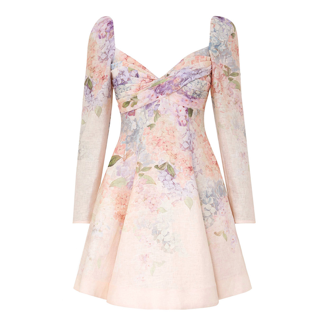 Dawning Puff Sleeve Mini Dress