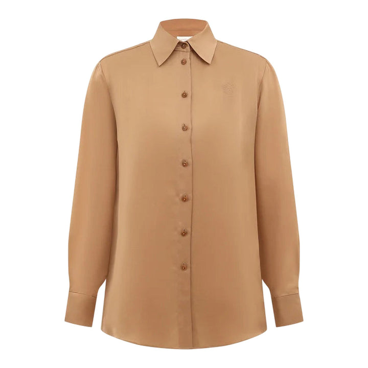 Club21 - ZIMMERMANN - Hypnotic Satin Shirt - BLOUSES - Nude