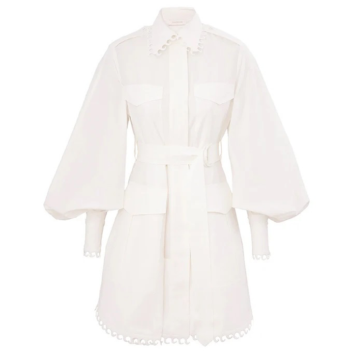 ZIMMERMANN_Illuminate_Utility_Mini_Dress_White