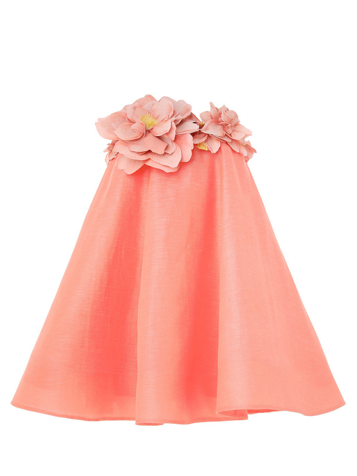 ZIMMERMANN_NaturaStraplessMiniDress_Peach