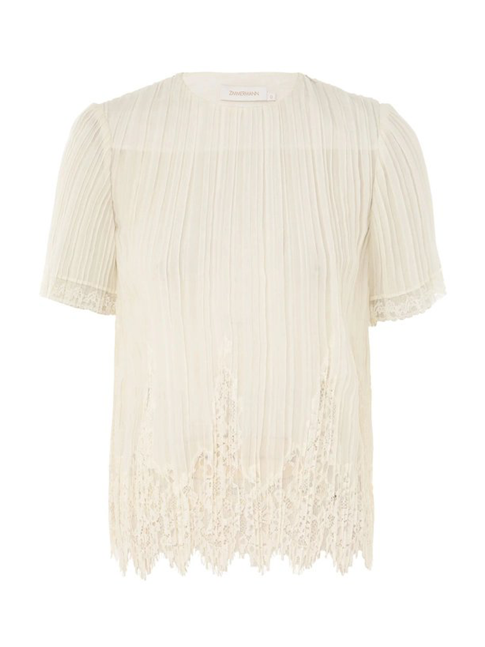  ZIMMERMANN_Pleated_Top_Offwhite