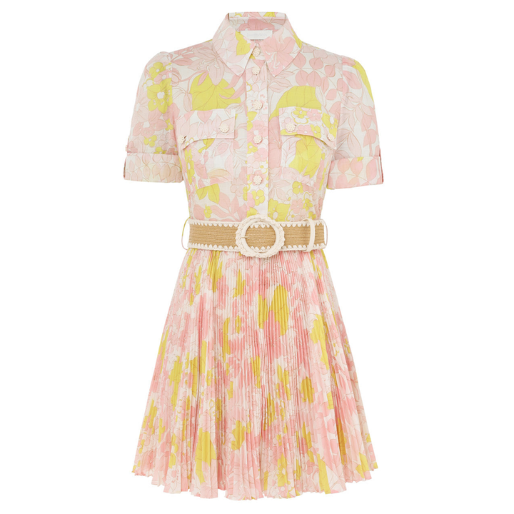 ZIMMERMANN_PopPleatedMiniDress-Pink