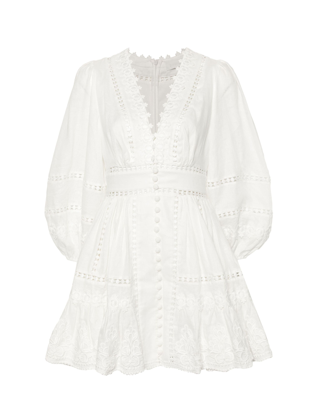 ZIMMERMANN_Pop_Trimmed_Mini_Dress_White