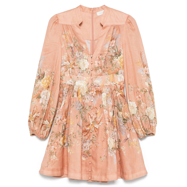 ZIMMERMANN_Tallow_Plunge_Mini_Dress_Pink