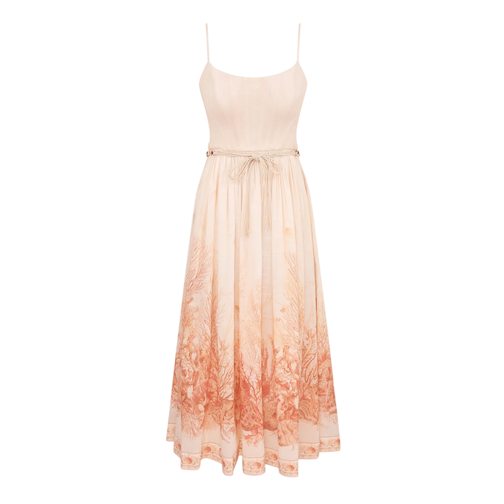 Wanderlust Corset Midi Dress