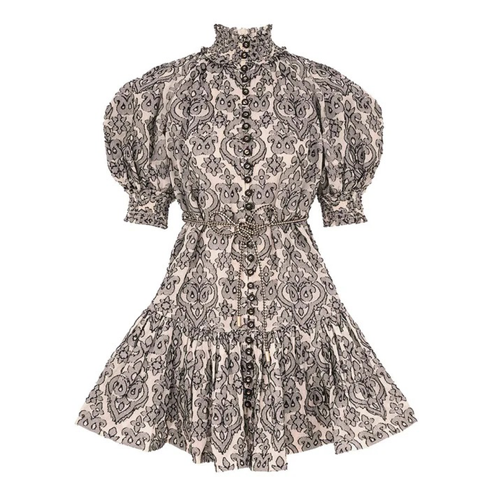 Wylie Lantern Mini Dress