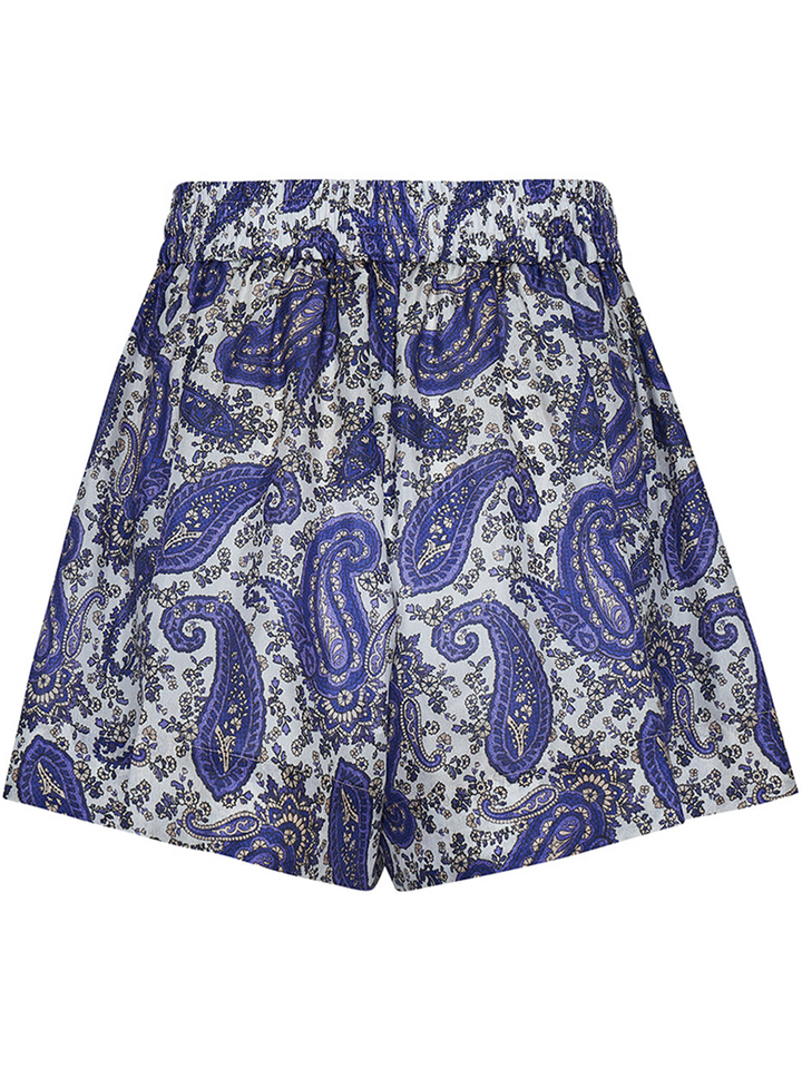 Zimmermann Devi Relaxed Short Indigo 2