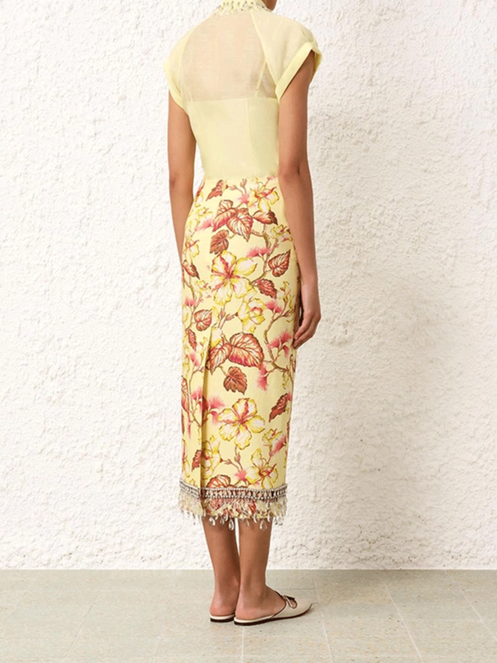 Zimmermann-Matchmaker-Diamante-Skirt-Yellow-4