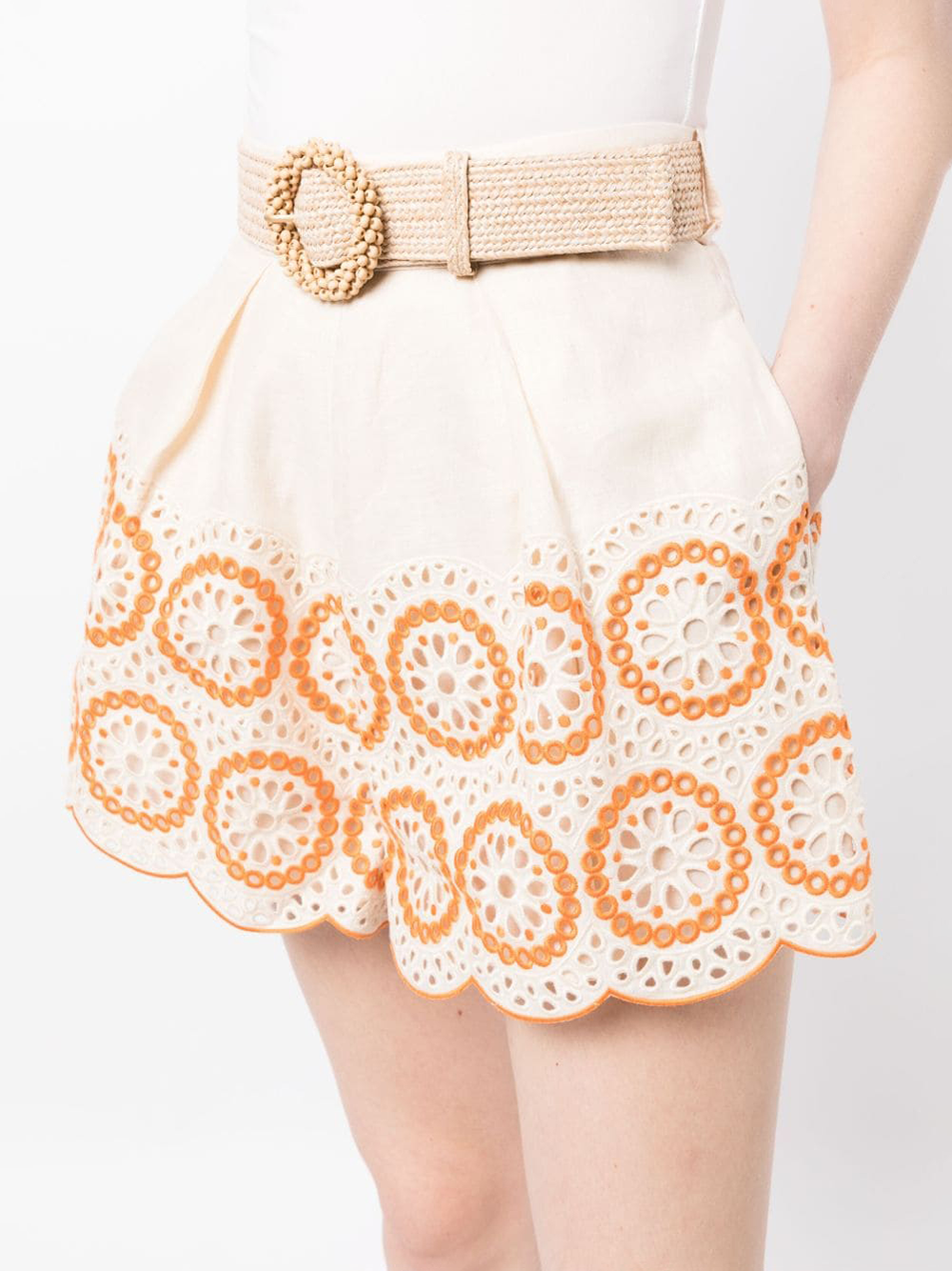 Zimmermann-Raie-Embroidered-Shorts-Off-White-5