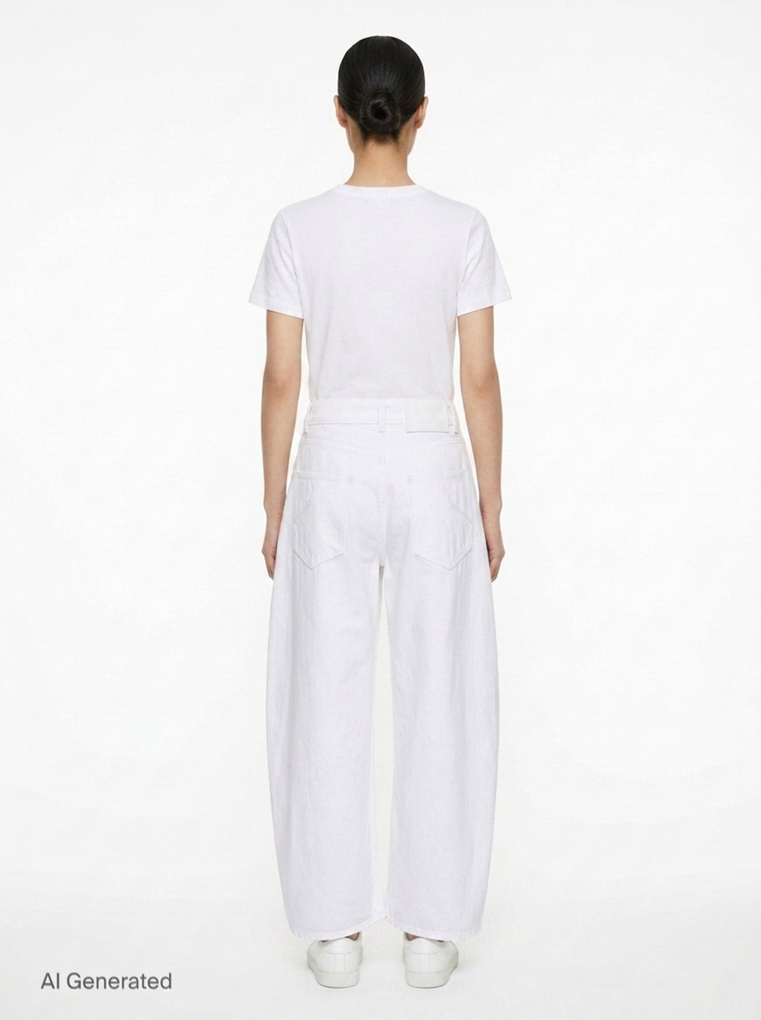 Rodeo Light White Jeans | Alaïa | Club21 - back