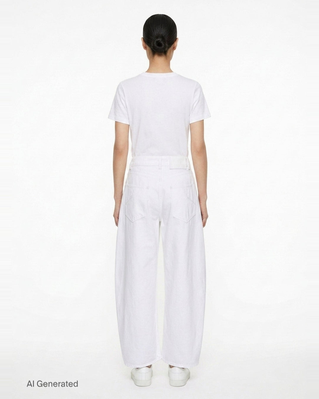 Rodeo Light White Jeans | Alaïa | Club21 - back