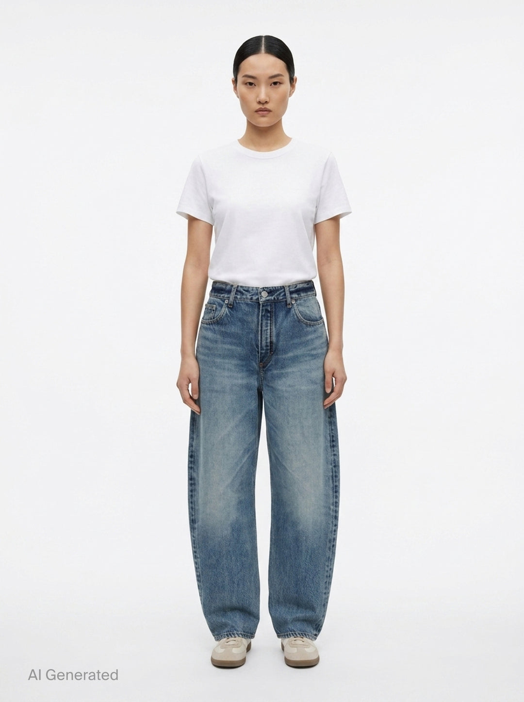 Rodeo Vintage Blue Jeans | Alaïa | Club21 - front