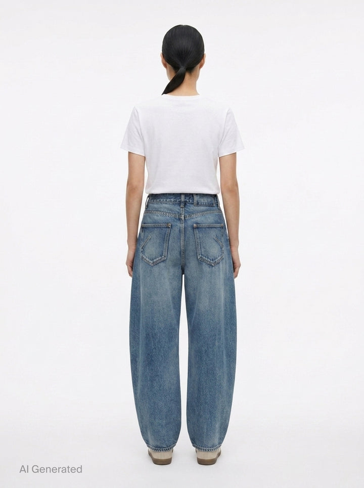 Rodeo Vintage Blue Jeans | Alaïa | Club21 - back
