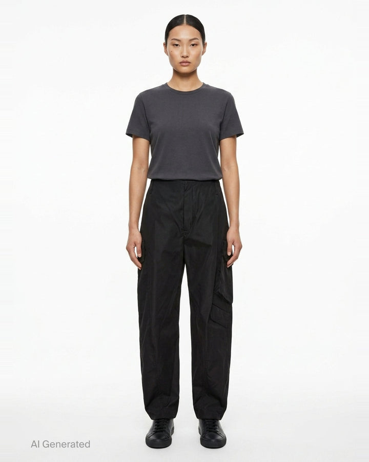 Technical Taffeta Cargo Pants | Alaïa | Club21 - front