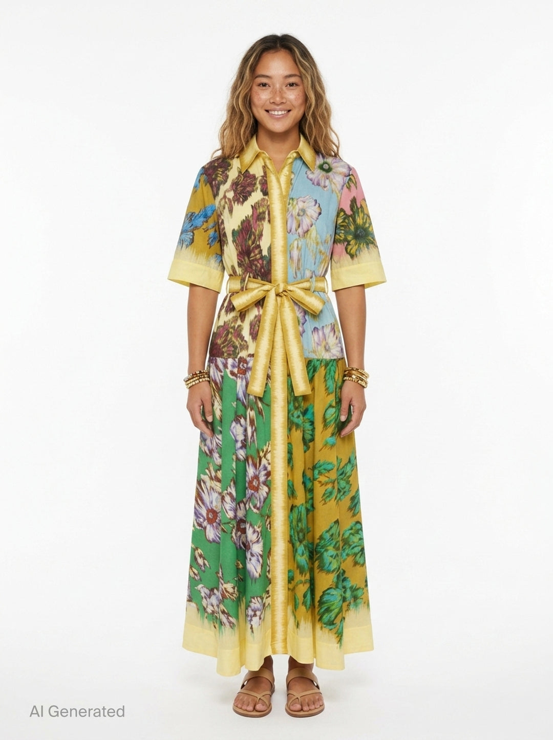 Jerry Floral Shirtdress | Alemais | Club21 - front