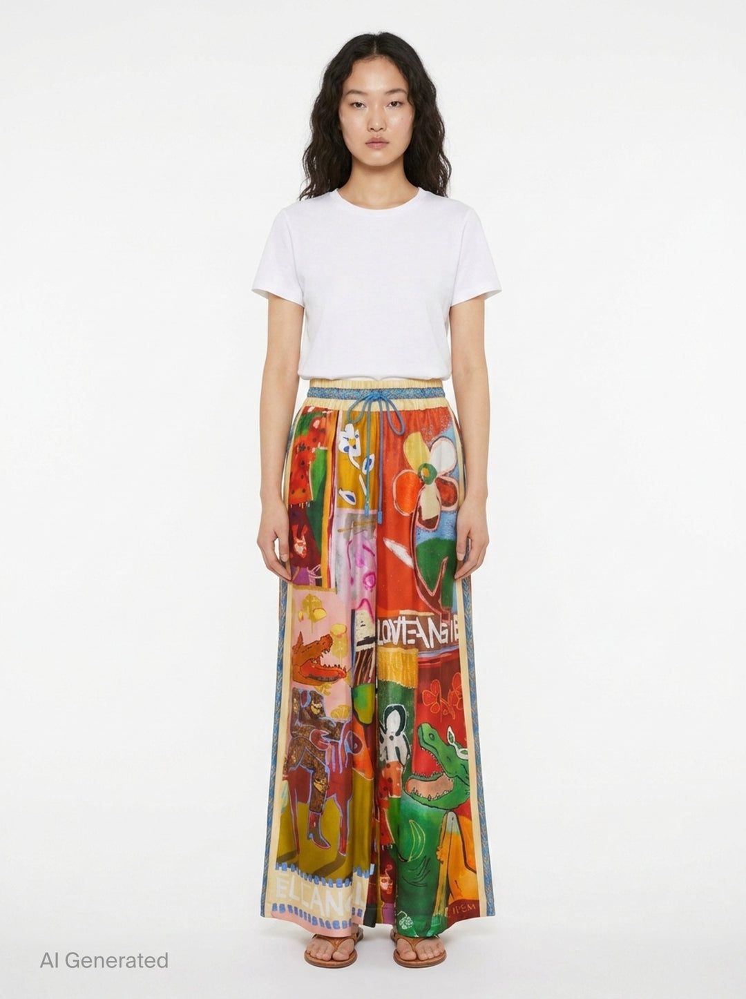 Mlak Silk Maxi Skirt | Alemais | Club21 - front
