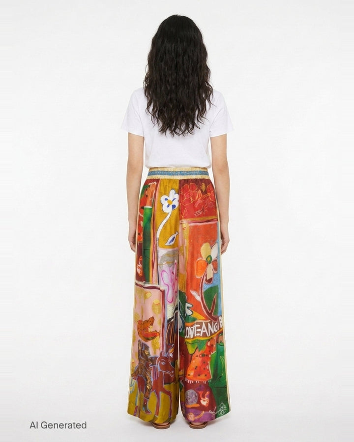 Mlak Silk Maxi Skirt | Alemais | Club21 - back