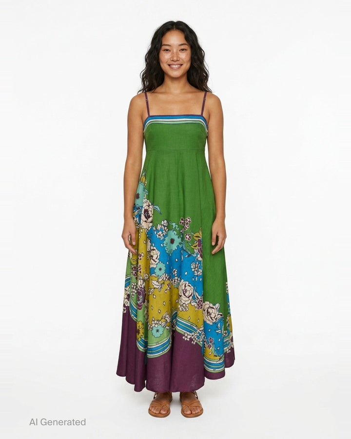 Nanci Floral Sundress | Alemais | Club21 - front