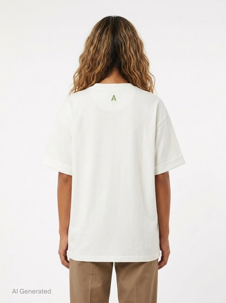 Tangible Love Embroidered Tee | Alémais | Club21 - back