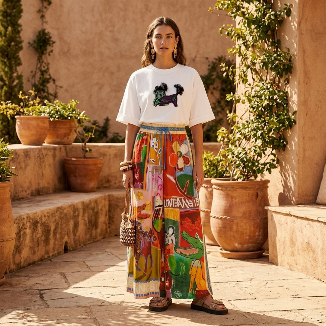 Tangible Love Embroidered Tee | Alémais | Club21 - lifestyle